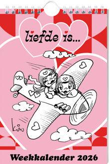 Liefde is... weekkalender 2026 -  Liefde Is. (ISBN: 9789464328561)