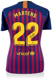 Lieke Martens Gesigneerd Barcelona Shirt Thuis 2018-2019