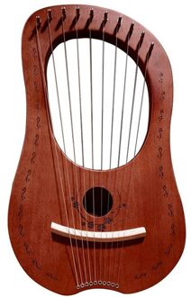 Lier Harp 10 String Harp Draagbare Kleine Harp Met Duurzaam String Muziekinstrument Stabiele Geluidskwaliteit Harp
