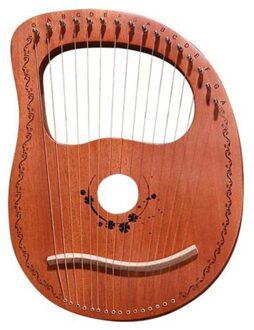 Lier Harp 16 String Harp Draagbare Kleine Harp Met Duurzaam String Muziekinstrument Stabiele Geluid Harp wood