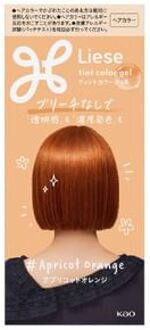 Liese Tint Color Gel Hair Color Apricot Orange - 191ml