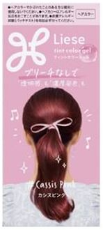 Liese Tint Color Gel Hair Color Cassis Pink - 191ml