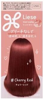 Liese Tint Color Gel Hair Color Cherry Red - 191ml