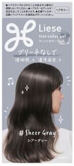Liese Tint Color Gel Hair Color Sheer Gray - 191ml