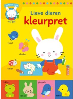 Lieve Dieren Kleurpret - Spelen En Leren Met Billi - ZNU