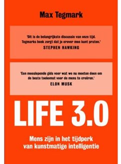 Life 3.0 - Boek Max Tegmark (9492493276)