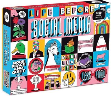 Life Before Social Media 1000 Piece Puzzle