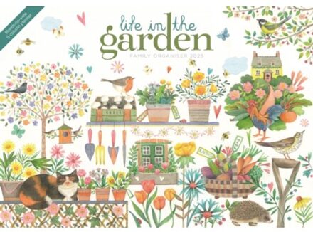 Life In The Garden Planner A4 Calendar 2025 - Calendars, Carousel