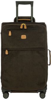 Life koffer 71 cm olive Groen