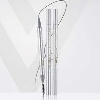 Lifelike Liquid Eyebrow Pencil - 5 Colors 105# Natural Black - 0.45ml