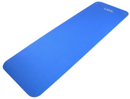 Lifemaxx LMX Professionele Aerobic Fitnessmat 180x60x1,6cm - Blauw - 180 cm