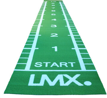 Lifemaxx Sprinttrack Groen met belijning - diverse afmetingen