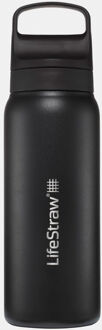 LifeStraw Go 2.0 Stainless Steel Filter Drinkfles 700ml Zwart - One size