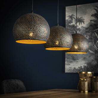 LifestyleFurn Hanglamp 'Murray' 3-lamps