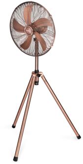 Lifetime Air Statiefventilator - 230V - Hoogte 125-145 CM - Driepoot Koperkleurig