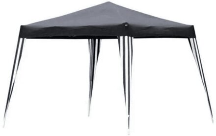 Lifetime Garden partytent opvouwbaar 300 x 300 cm antraciet Wit