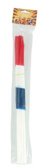 Lifetime Handvlaggen 12 stuks rood/wit/blauw