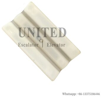 Lift Geleiderail Schoen Set SE17107110 Witte Gids Schoen Insert L140mm W85mm Groef W10mm