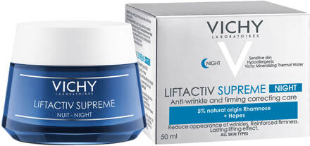 Liftactiv Night Cream Anti-Wrinkle Face Moisturizer 50 ml