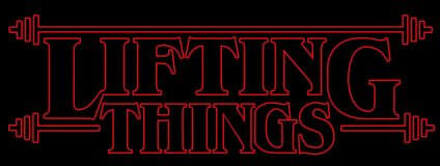 Lifting Things Dames T-shirt - Zwart - 3XL