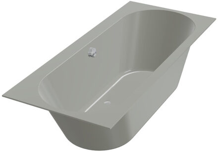 Ligbad Beterbad Xenz Madeira 160x75 cm Inclusief Badpoten Cement