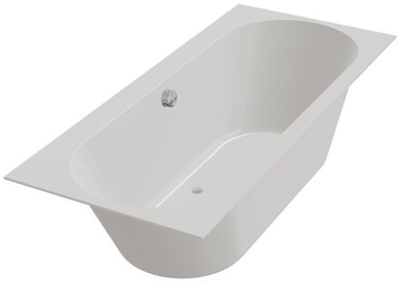 Ligbad Beterbad Xenz Madeira 160x75 cm Inclusief Badpoten Crème