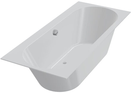 Ligbad Beterbad Xenz Madeira 160x75 cm Inclusief Badpoten Wit