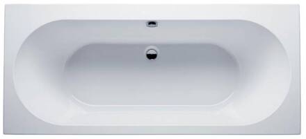 Ligbad Duo Wodan Inbouw 190X90X50 cm Wit Aqua Splash