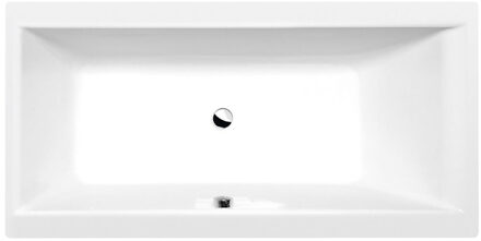 Ligbad Polysan Cleo Inbouw 180x80x48 cm Wit