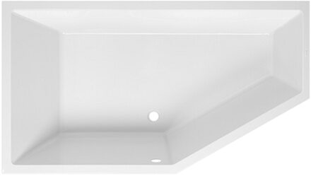 Ligbad Sanindusa Delta Compact Links 160x90 cm Wit