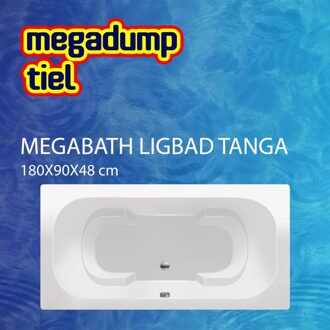 Ligbad Tanga 180X90X48 cm MegaBath