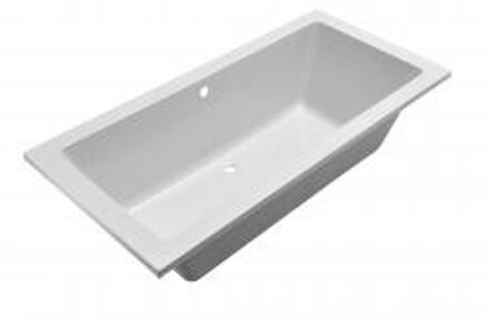 Ligbad Wiesbaden Santino SQ inbouw 180*80*49 cm wit DUO