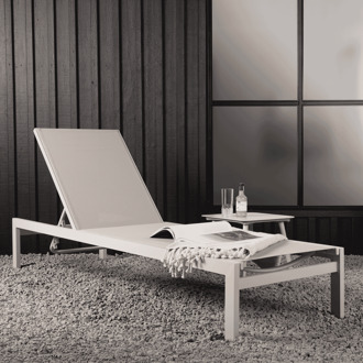 Ligbed 'Lasheka' kleur Beige