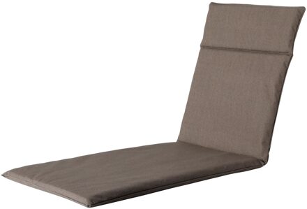 Ligbed Outdoor - Oxford Taupe - 190x60 - Bruin