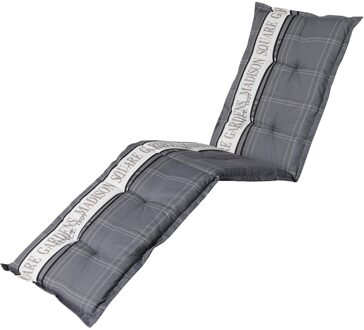 Ligbedkussen 200 x 65 Grijs