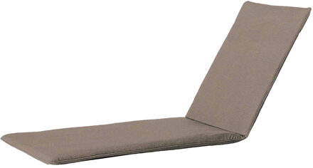 Ligbedkussen   Panama taupe (afritsbaar)