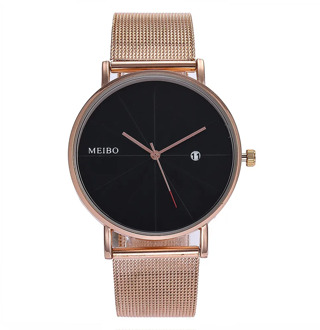 LIGE Brand SUNKTA Fashion Womens Watches Ladies MEIBO Casual Quartz Stainless Steel New Strap Watch Analog Wrist Watch Feature: