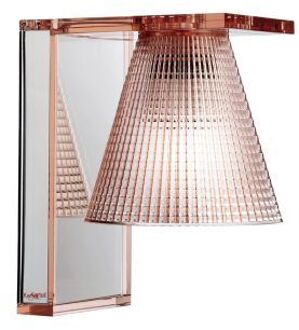 Light Air wandlamp Kartell roze - Breedte 14 x Hoogte 21 x Diepte 17