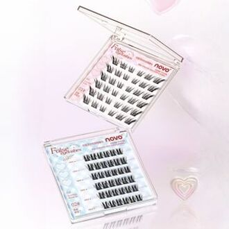 Light and Flexible Glue-Free False Eyelashes - 3 Types 03# Goddes (8-13mm x 36 pcs)