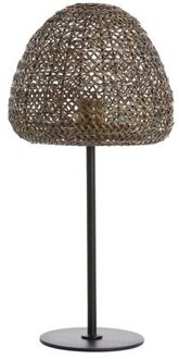 Light and Living tafellamp - brons - - 8055618 Zwart