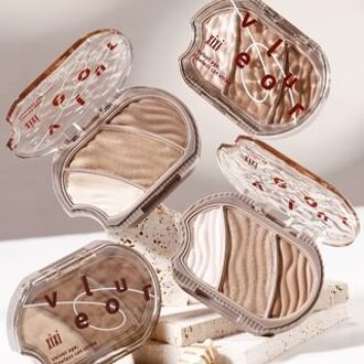 Light And Shadow Easy Drawing Highlight Contouring Disc - 2 Colors #N2 Twilight