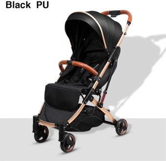 Light Baby Stroller Delivery Free High landscape Stroller Newborn Carriage Folding Can Sit Or Lie Suitable 4 Seasons