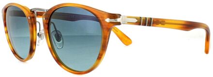 Light Blue Gradient Gepolariseerde Zonnebril  - Bruin