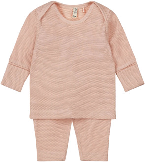 Light dusty Babyset 2-delig roze Roze/lichtroze - 74
