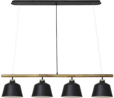 Light & Living Banu Hanglamp Hout Bruin