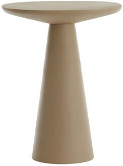 Light & Living Bijzettafel 'Abala' 45cm, kleur Mat Lichtgrijs - 45 cm