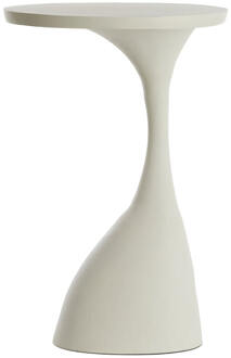 Light & Living Bijzettafel 'Macau' 55cm hoog, kleur Mat Crème