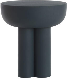 Light & Living Bijzettafel 'Mikola' 46cm, kleur Mat Donkerblauw - 46 cm
