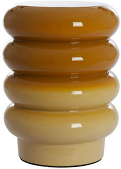 Light & Living Bijzettafel 'Mirogi' Ø30cm, kleur Okergeel - 30 cm