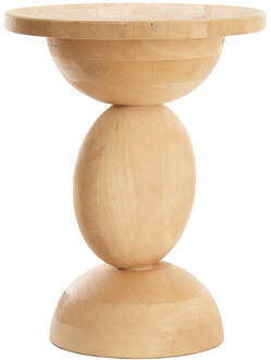 Light & Living Bijzettafel 'Mirto' Mangohout, 40cm, kleur Naturel